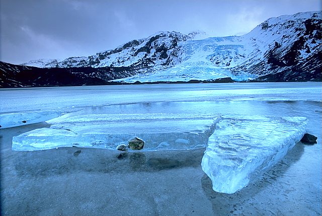 Eyjafjallajökull glacier